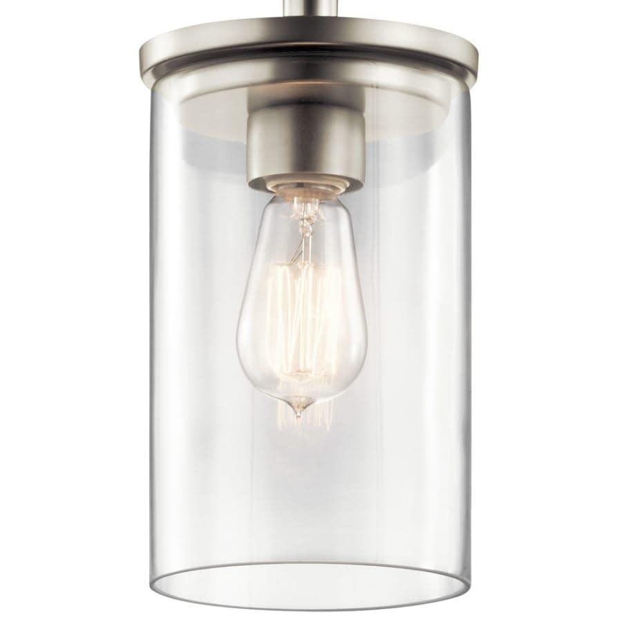 Crosby Single Light 6" Wide Mini Pendant with Clear Glass Shade - pzaigiv4zeoxsuju9lbk@2x.jpg