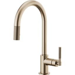 Litze Single Handle Arc Spout Pull Down Kitchen Faucet with Knurled Handle - Limited Lifetime Warranty - q0dmaq95zfdis5a1iyd7@2x.jpg