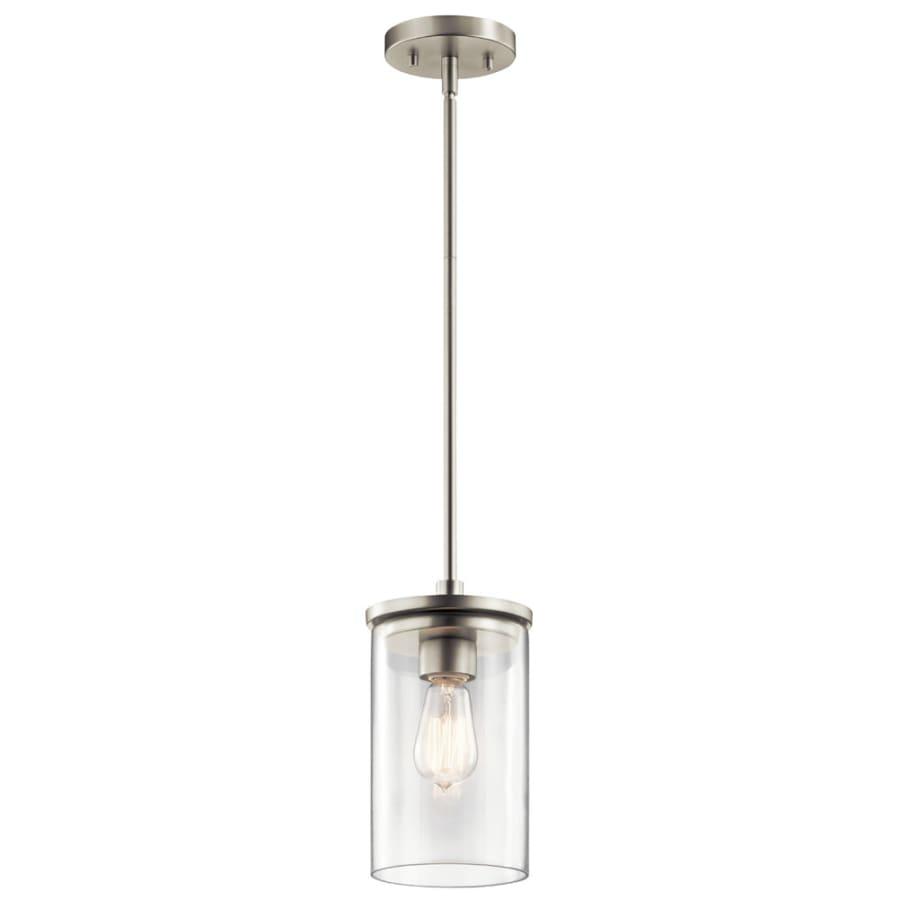 Crosby Single Light 6" Wide Mini Pendant with Clear Glass Shade - q0jgkugcw3ugtmgtxrne@2x.jpg
