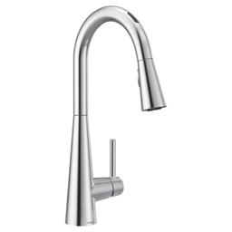 Sleek 1.5 GPM Single Hole Pull Down Kitchen Faucet with Voice Activation - q28clxryou92frtzcugq@2x.jpg