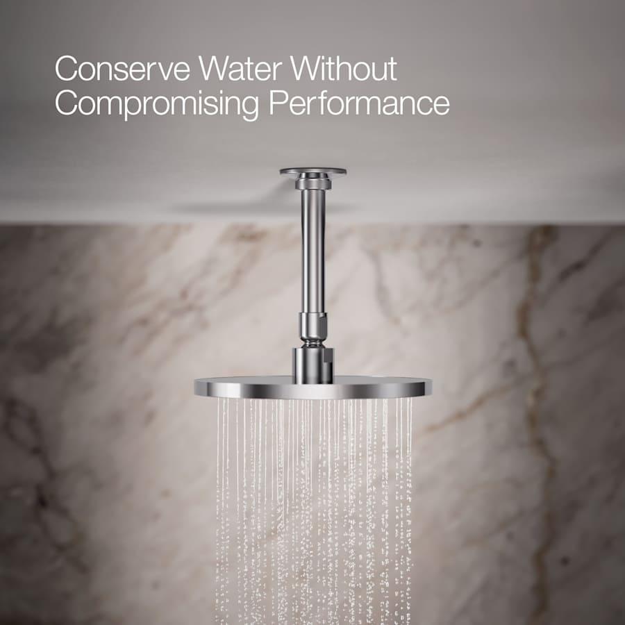 Contemporary Round 8" Single Function 2.5 GPM Rainhead with MasterClean Sprayface and Katalyst Air-Induction Technology - q5iwl3q41341kti3tng2@2x.jpg