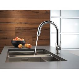 Trinsic 1.8 GPM Single Hole Pull Down Kitchen Faucet with Limited Swivel - q7isacx7sin23a855qt0@2x.jpg