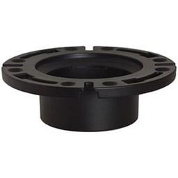 DWV Closet Flange, 4 x 3 in, Hub, ABS - qaqjptjeklfvkaiun5jp@2x.jpg