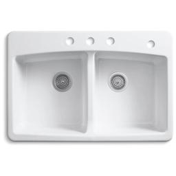 Brookfield 33" Double Basin Top-Mount Enameled Cast-Iron Kitchen Sink - qaw0lmpevpgwwfhk2mdk@2x.jpg
