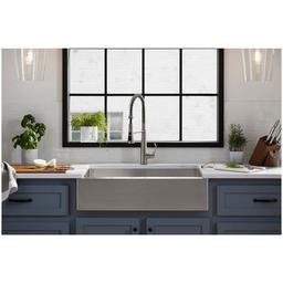 Simplice 1.5 GPM Single Hole Pre-Rinse Pull Down Kitchen Faucet - Includes Escutcheon - qbc79fnrhslfzftlz1i6_x500.jpg