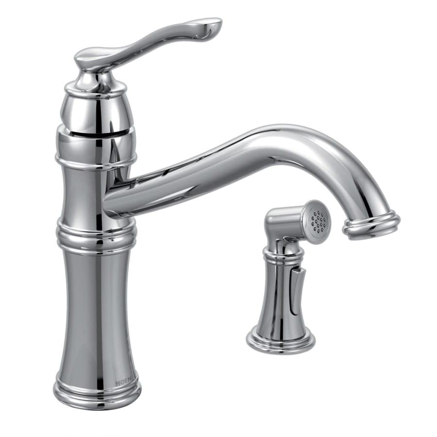 Belfield1.5 GPM High-Arc Single Handle Kitchen Faucet with Side Spray - Power Clean Technology - qbqnt6f7akx2ae8oljbq@2x.jpg