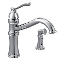 Belfield1.5 GPM High-Arc Single Handle Kitchen Faucet with Side Spray - Power Clean Technology - qbqnt6f7akx2ae8oljbq@2x.jpg