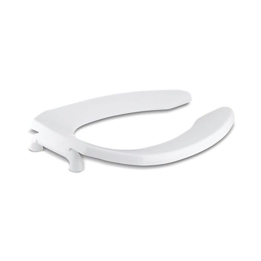 Lustra™ Toilet Seat, Elongated Bowl, Open Front, Less Cover, Plastic, White - qdb6emraaxpjwgh9j8v9@2x.jpg