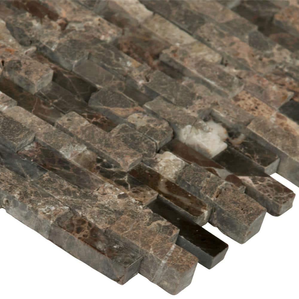 Emperador Splitface 12 in. x 12.75 in. Textured Marble Look Floor and Wall Tile (10 sq. ft./Case) - qe516tl5o86a9ai0ns8u@2x.jpg