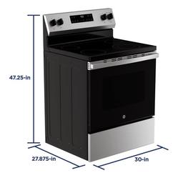 30 in. 4 Burner Element Free-Standing Electric Range in Stainless Steel - qehkn3zwszvwsriymgcf@2x.jpg