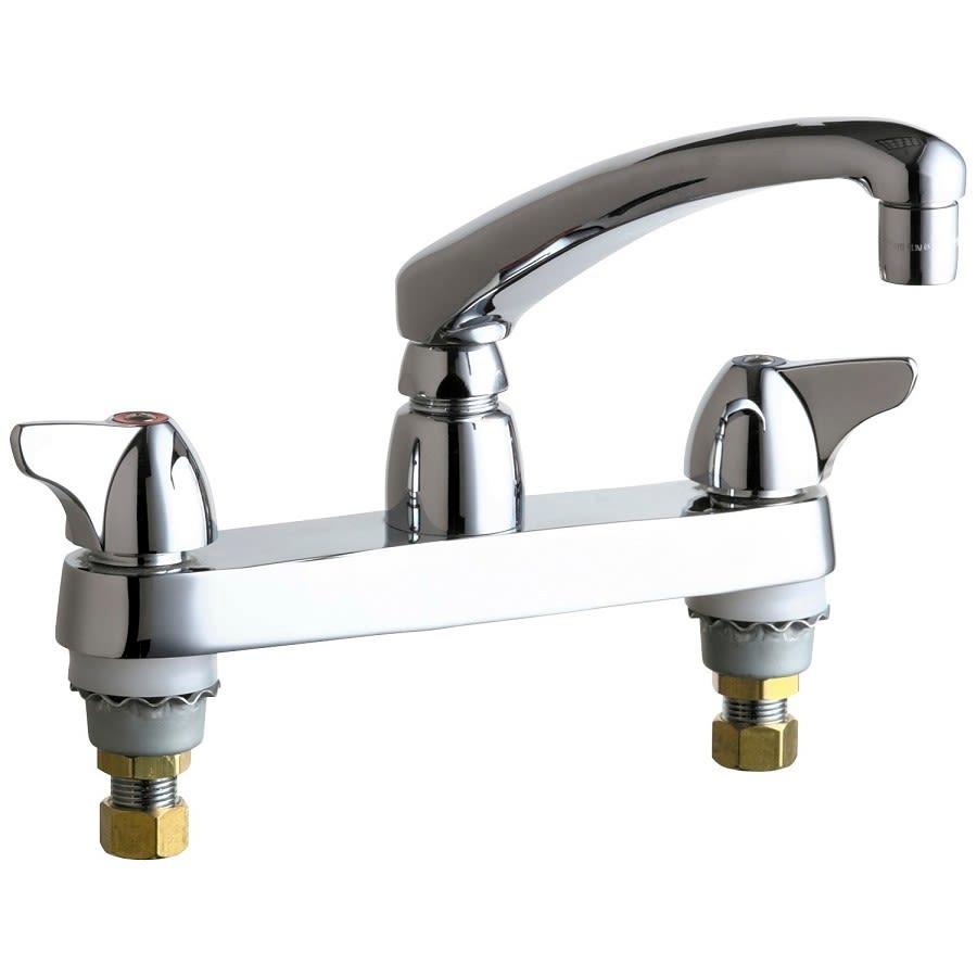 Kitchen Faucet, Deck Mount, ADA, 2 Wing Handle, 2-Hole, Polished Chrome - qff997p5nblq4zxdqlqv@2x.jpg
