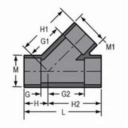 Wye, 2 in, Socket, SCH 80/XH, PVC - qihom7mlbhg18hcdgntj@2x.jpg