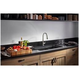 Simplice 1.5 GPM Single Hole Pull Down Kitchen Faucet - Includes Escutcheon - qju1pqbtohg4nt1h975g@2x.jpg