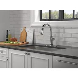 Coranto 1.8 GPM Single Hole Pull Down Kitchen Faucet with Magnetic Docking Spray Head and ShieldSpray - qkt8pfiq72wtxevsyhgw@2x.jpg