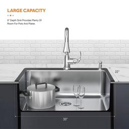 Bratten 33 in. Drop-In Single Bowl 18 Gauge Stainless Steel Kitchen Sink with Accessories - qlweohhdekuog1acfrq5@2x.jpg