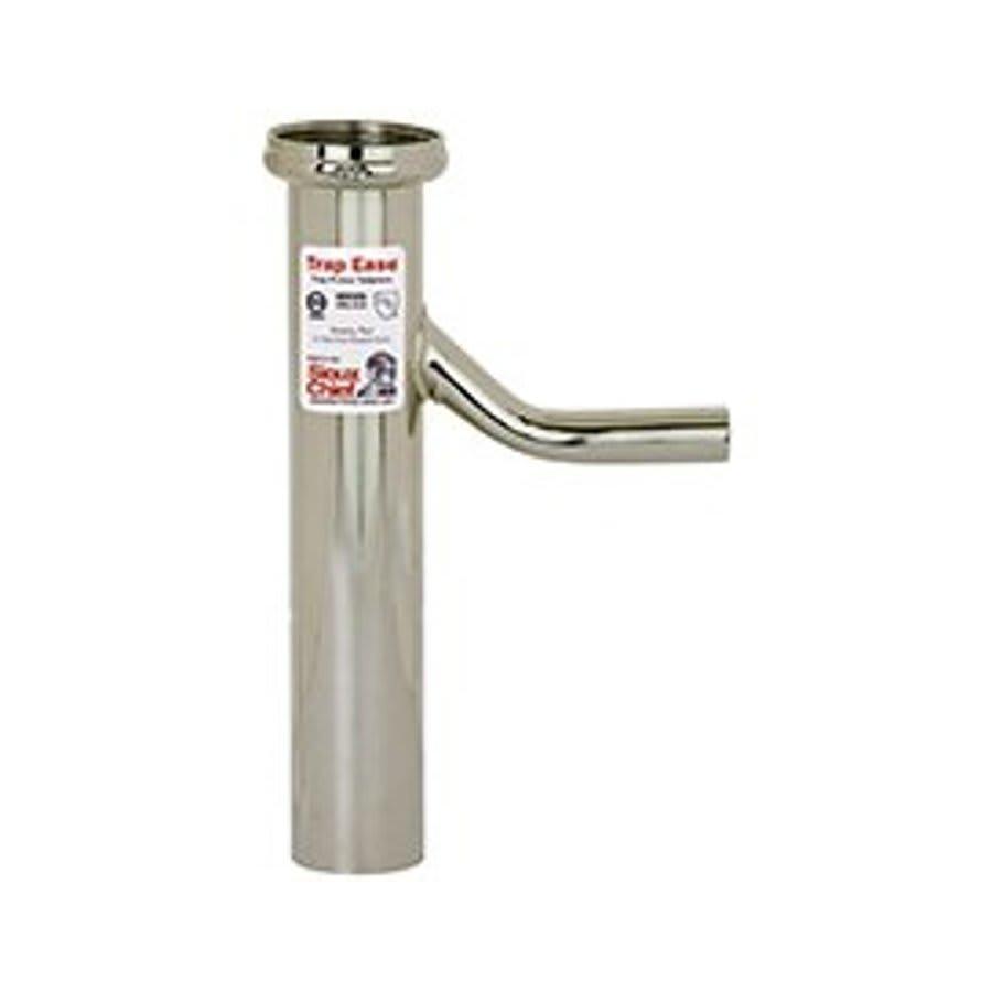 Tubular Tailpiece, 1-1/2 in, Tube x Direct Connect, 22 ga, Polished Chrome - qmc3tkjhxurrra1lkihn@2x.jpg