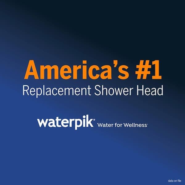 Waterpik 8-Spray Patterns with 1.8 GPM 7 in. Wall Mount Rain Fixed Shower Head in Chrome YPW-833E - qmges3obbm5deur250vl@2x.jpg