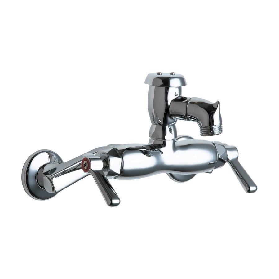 Utility Sink Faucet, Wall Mount, ADA, Lever Handle, Polished Chrome - qmvmxv7f70zdgklao4fr@2x.jpg