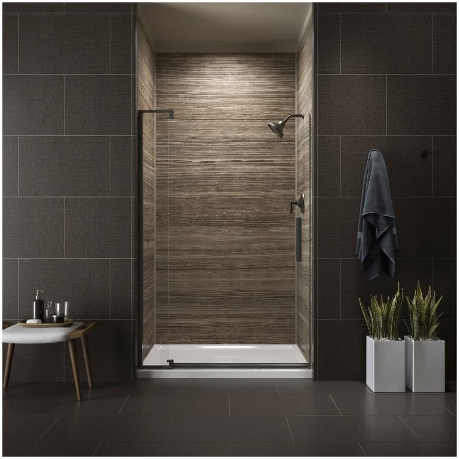 Revel 70" High x 43-1/8 - 48" Wide Pivot Frameless Shower Door with Thick Clear Glass - qnoy3dnn9gie3vcpohug@2x.jpg
