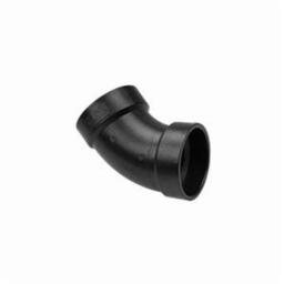 DWV 45 deg Elbow, 6 in, Hub, ABS - qnqt5xr8whnlrojr7uep@2x.jpg