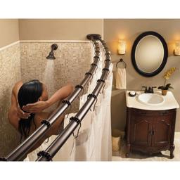 Double 57" - 60" Adjustable Curved Shower Rod - qnvwh5vbx0fnizvqkiv4@2x.jpg