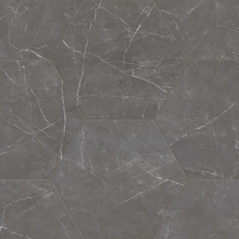 STERLINA HEX ASPHALT MT 8X10