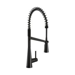 Sleek™ Kitchen Faucet, Deck Mount, ADA, 1 Lever Handle, 1 or 3-Hole, Matte Black - qomf8ucrdomwdzbxldek@2x.jpg