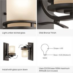 Hendrik Single Light 12" Tall Wall Sconce with Satin Etched Glass Shade - qoqmar9hakgfu8bidrkt@2x.jpg