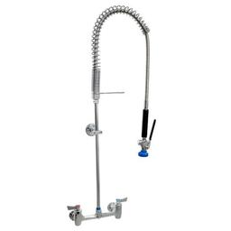 Pre-Rinse Faucet, Wall Mount, ADA, 2 Lever Handles, 2-Hole, Polished Chrome - qp7pxxyulx5firfhihhx@2x.jpg