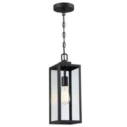 1-Light Matte Black Outdoor/Indoor Pendant Light with Clear Glass Shade - qpmnupbmftjns1dxmf9f@2x.jpg