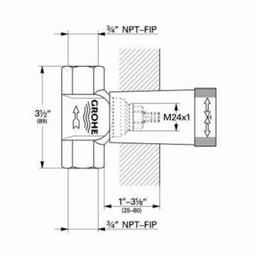 Concealed Valve, 3/4 in, NPT, Brass Body - qrrcs01fae591w20cpii@2x.jpg