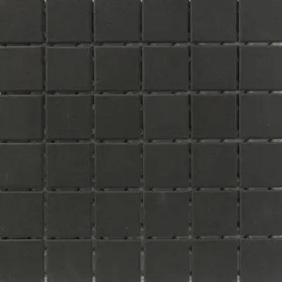 CC PORCELAIN BLACK 12X12 MOSAIC