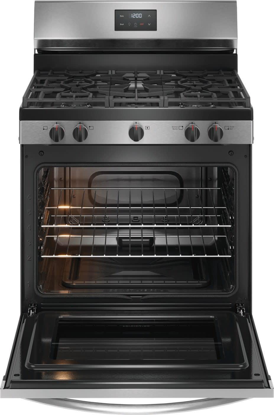 Frigidaire 30 in. 5 Burner Freestanding Gas Range in Stainless Steel - qsz33ajyphg6m6w2cwuf@2x.jpg
