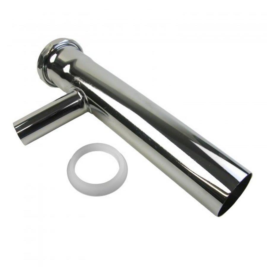 Tubular Branch Tailpiece, 1-1/2 in, Tube x Direct Connect, 22 ga, Chrome - qtnfjjhuwms4yvdbmicp@2x.jpg