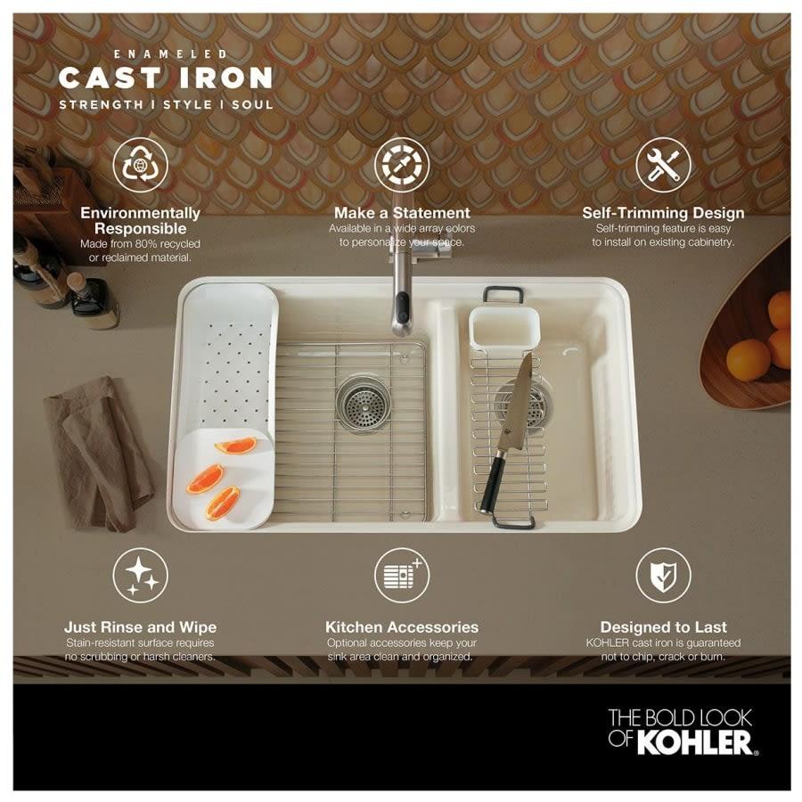 Riverby 33" Single Basin Top-Mount Enameled Cast-Iron Kitchen Sink - quzcfxxqe8gmcjben7qq@2x.jpg