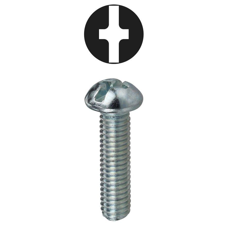 Machine Screw, 1/4-20, 4 in OAL, Steel, Round Head, Zinc Plated, Phillips®/Slotted Drive - qve2hrm2js4p93qz0whv@2x.jpg