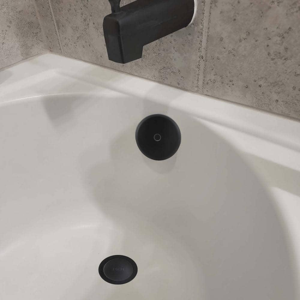 Touch-Toe Bath Tub Drain Trim Kit, Matte Black - qvtyg44zj835nlflcdg5@2x.jpg