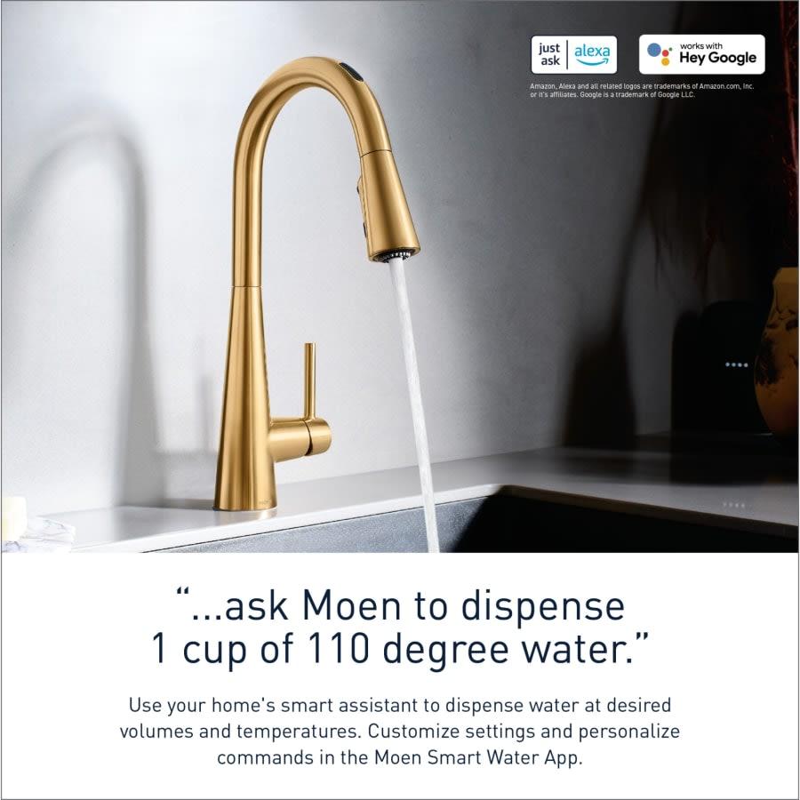 Sleek 1.5 GPM Single Hole Pull Down Kitchen Faucet with Voice Activation - qwpsvhdkkzrkuojwfzof@2x.jpg