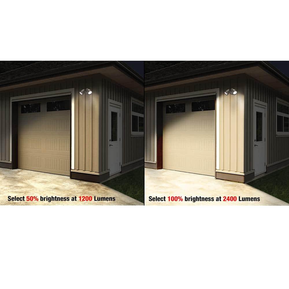 Dusk to Dawn Sensor Bronze Exterior Outdoor Twin Head LED Flood Light Security 1200 to 2400 Lumens 4000K Wet Rated - qzdlzhikueoegq39fyqw@2x.jpg