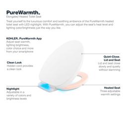 PureWarmth Elongated Toilet Seat and Lid with Soft Close, Quick Release, and Night Light - qzhdptakhzyycddnmzfr@2x.jpg