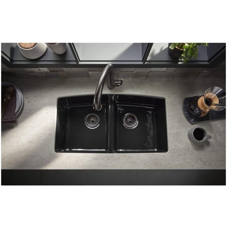 Brookfield 33" Double Basin Undermount Enameled Cast - Iron Kitchen Sink - qzid2ecwgtvboqimxvni@2x.jpg