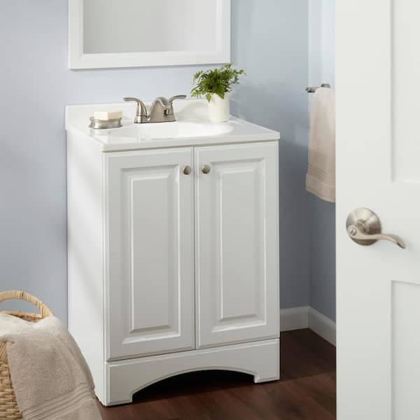 Glacier Bay Builders 4 in. Centerset Double Handle Low-Arc Bathroom Faucet in Brushed Nickel HD67091W-6B04 - qzkyakunujofozlubt4e@2x.jpg