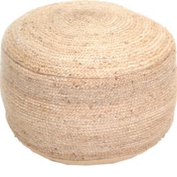 Clendon12"W Natural Jute and Hemp Braided Boho Pouf Ottoman - qzw65xa2jsvslpphbgi8@2x.jpg