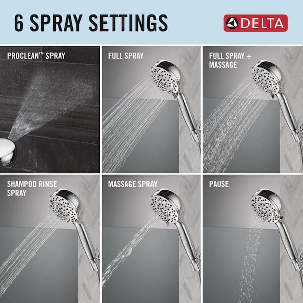 Delta ProClean 6-Spray Wall Mount Handheld Shower Head 1.75 GPM in Chrome 75719 - r3bvhb02qtt0rkrixvge@2x.jpg