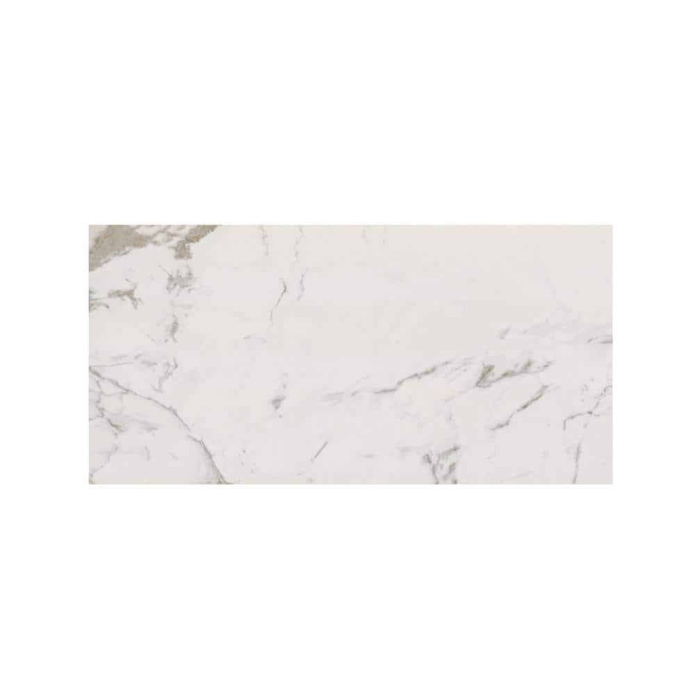 Carrara 12 in. x 24 in. Polished Porcelain Stone Look Floor and Wall Tile (16 sq. ft./Case) - r3okfbueeez9h42ws6z0@2x.jpg