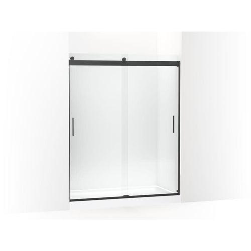 Levity 74" High x 59-5/8" Wide Bypass Semi Frameless Shower Door with Clear Glass - r4syy51hfkop6luqexc2_x500.jpg