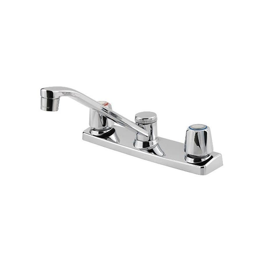 Pfirst Series™ Kitchen Faucet, Deck Mount, 2 Knob Handle, 3-Hole, Polished Chrome - r71daxwb4kp3pbqanc9g@2x.jpg