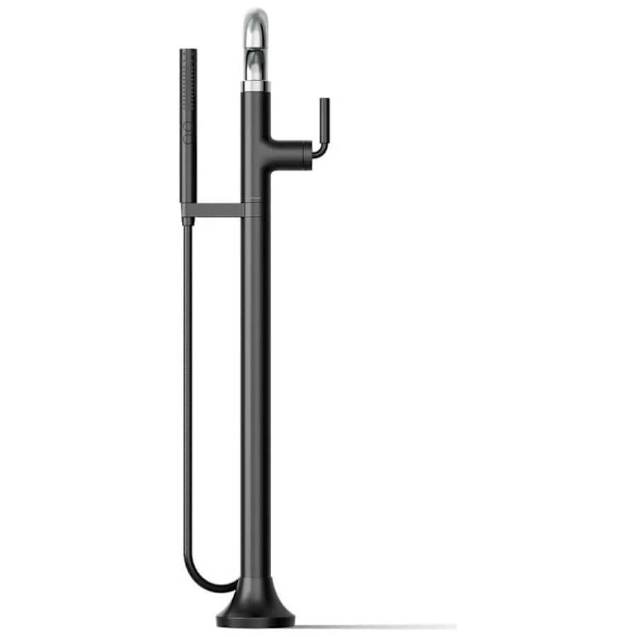 Tone Floor Mounted Tub Filler with Built-In Diverter - Includes Hand Shower - r8xdcyys7mlfiplumncr@2x.jpg