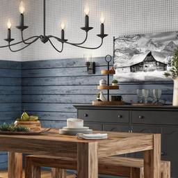 Westin 5.25 in. 1-Light Matte Black Modern Industrial Vanity with Clear Glass Shade - ralngkcrnia02qlfygbn@2x.jpg
