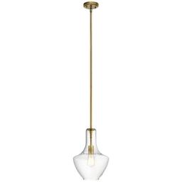 Everly Single Light 11" Wide Pendant with Clear Glass Shade - rasiwjmxhnmhepybmj6j@2x.jpg